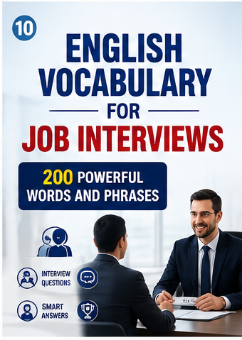 English Vocabulary for Job Interviews: 200 Powerful Words and Phrases