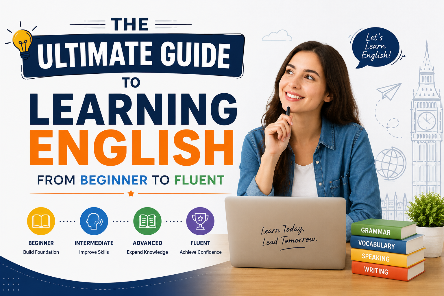 The Ultimate Guide to Learning English from Beginner to Fluent