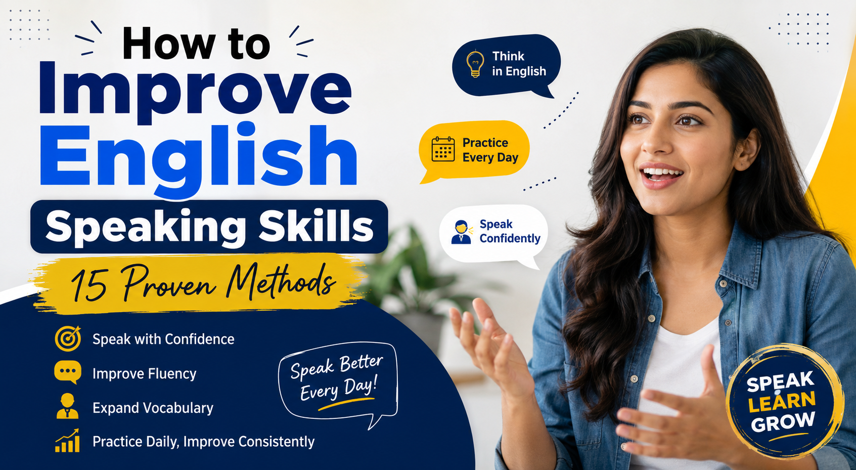 How to Improve English Speaking Skills: 15 Proven Methods