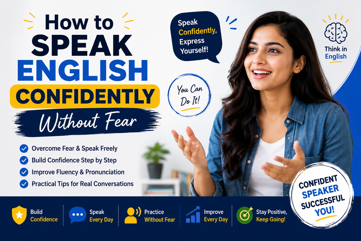 How to Speak English Confidently Without Fear