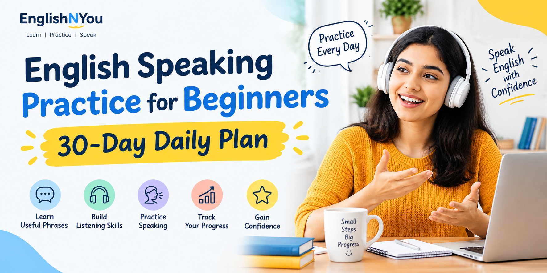 English Speaking Practice for Beginners: 30-Day Daily Plan